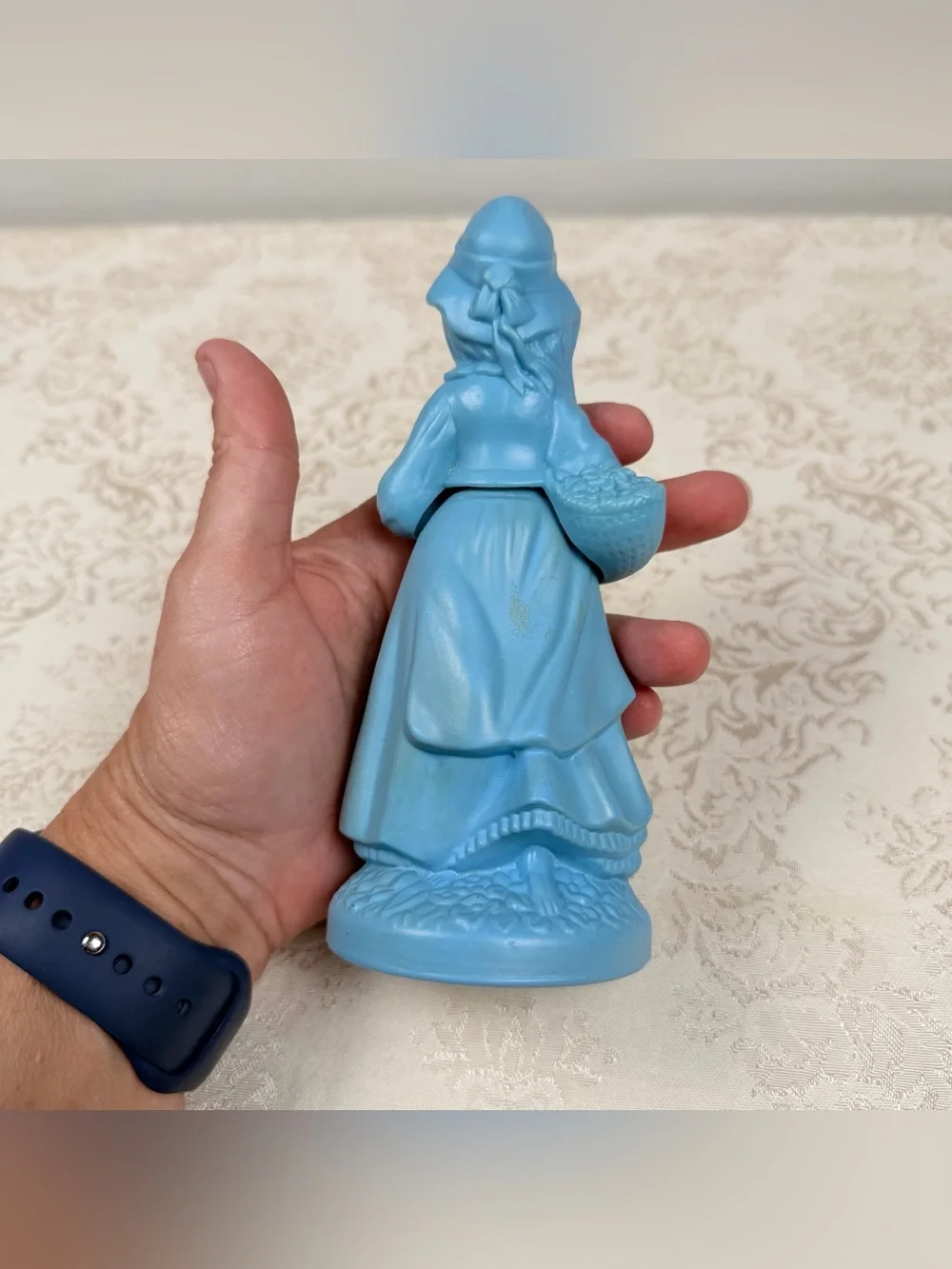 Avon Little Girl Blue Cotillion Cologne Bottle, Empty, Vintage